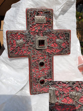 Load image into Gallery viewer, Mosaic Cross - Handmade eautiful on the Wall CRO204
