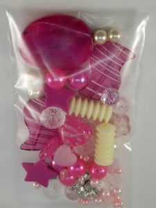 Pretty in Pink II Mixed Assorted beads Mixed JG38