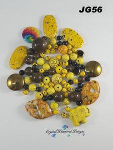 Golden Days  Mixed Assorted beads Mixed  JG56