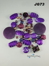 Load image into Gallery viewer, Purple Passion  _ Assorted beads Mixed  JG73
