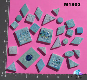 Do - Dads, F Filler -  Handmade Ceramic Tiles M1803