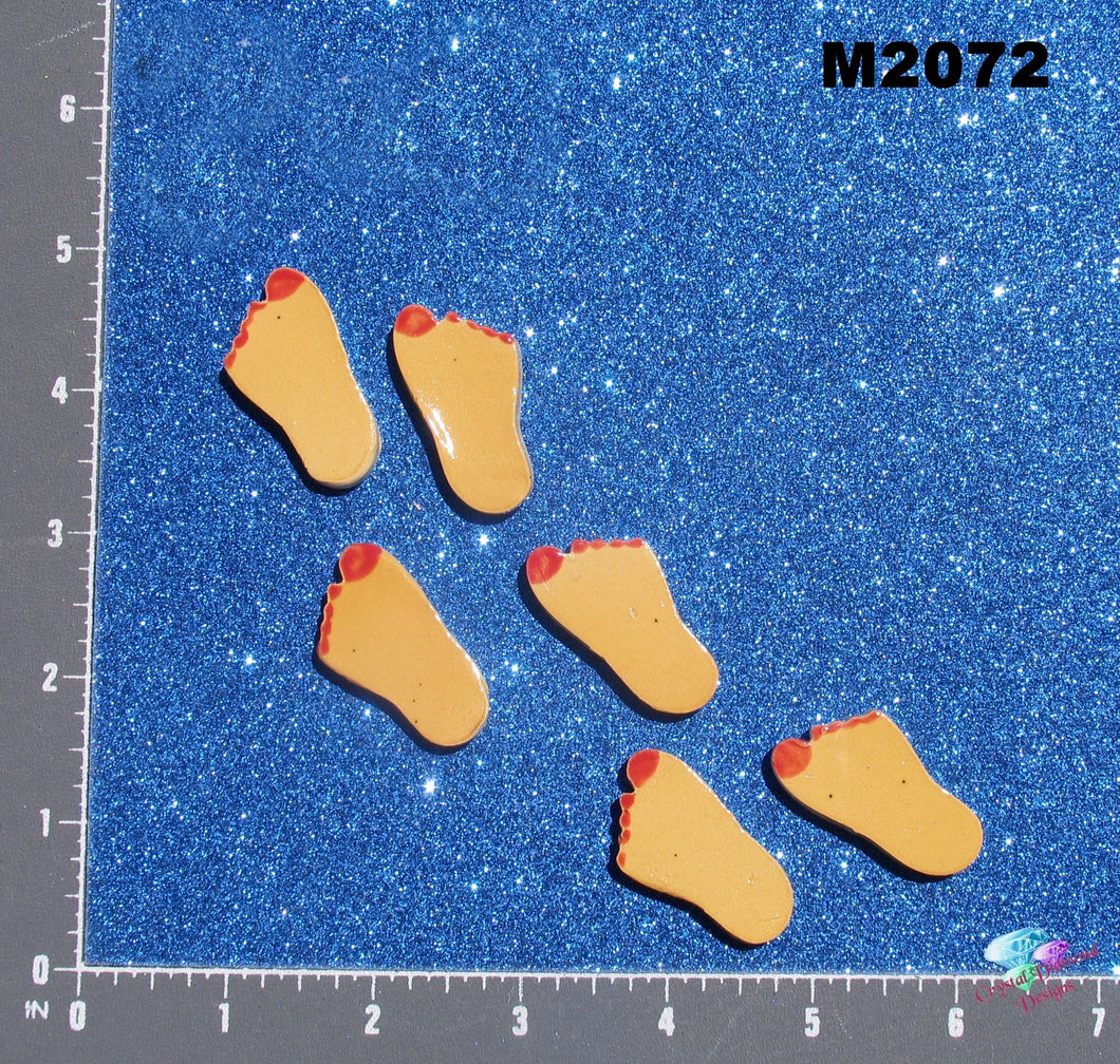Bare Feet - Handmade Ceramic Tiles M2072