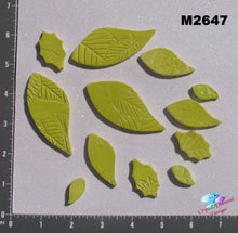 Load image into Gallery viewer, Leaves -  Handmade Ceramic Tiles M2647
