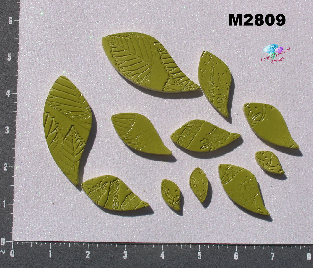 Leaves -  Handmade Ceramic Tiles  M2809