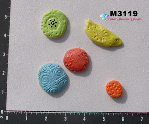 Nugget DO- DADS - Handmade Ceramic Tiles  M3119