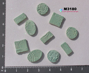 Fill in Tiles  - Handmade Ceramic Tiles M3180