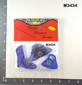 CLOTHING - Handmade Creamic Tiles M3434