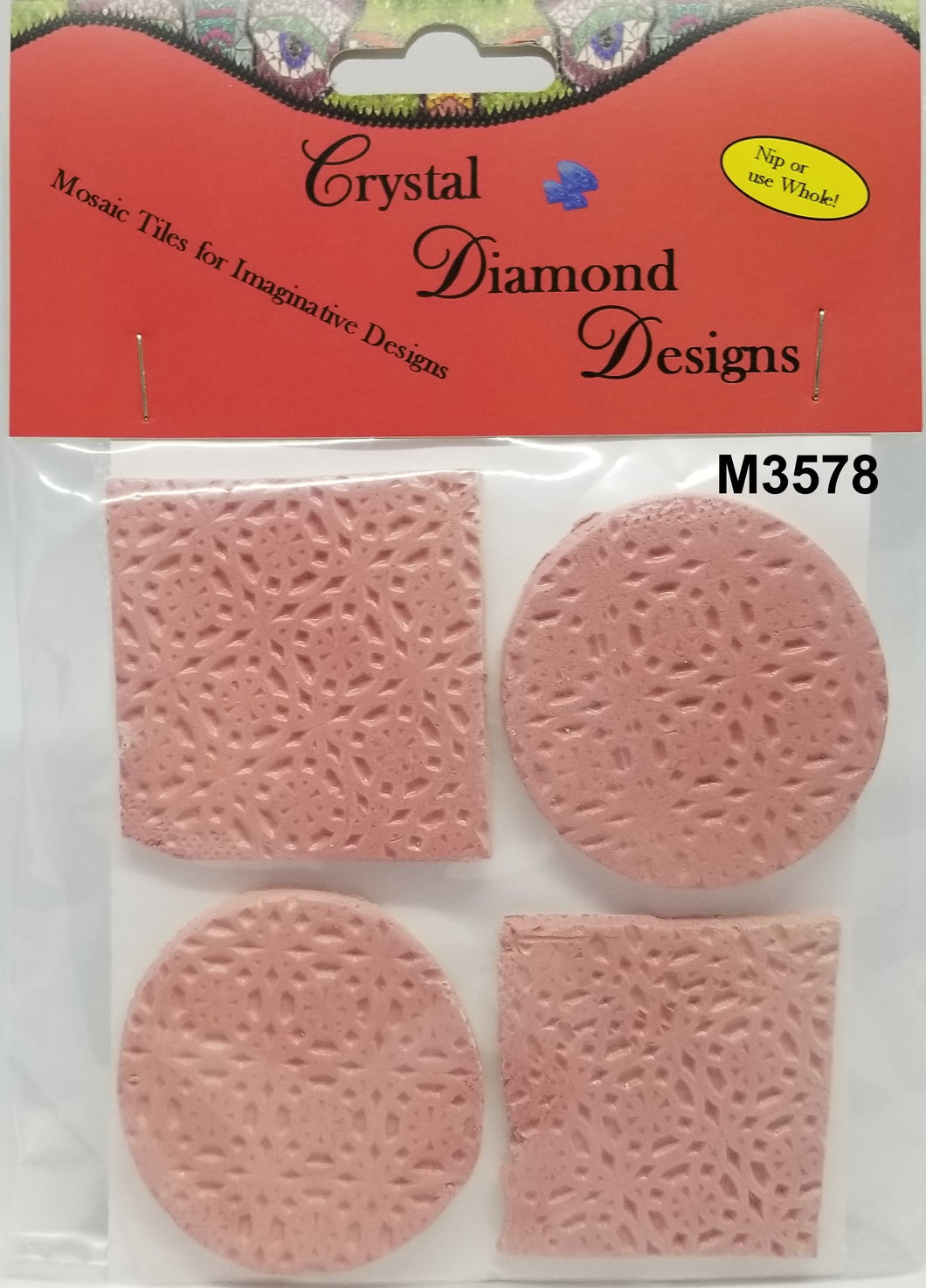 Do - Dads, Filler Tiles Chips - Handmade Ceramic Tiles  M3578