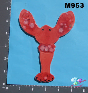 Red Lobster -  Handmade Ceramic Tiles M953