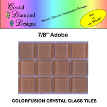 Load image into Gallery viewer, 12 - 3/4&quot; Adode Crystal Glass Tiles CC100

