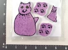 Load image into Gallery viewer, Cats  -  Handmade Ceramic Tiles M3390A
