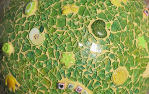 10" Gazing Ball Mosaic for your Yard G245