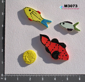 Fish - Handmade Ceramic Tiles M3073