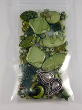 Load image into Gallery viewer, Summer Green Mixed Assorted beads Mixed JG62
