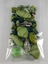 Load image into Gallery viewer, Summer Green Mixed Assorted beads Mixed  JG64
