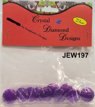 Load image into Gallery viewer, 10 Purple  Beads Assorted J197
