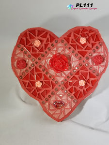 Heart and Roses for Valentine Art Handmade PL111