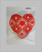 Load image into Gallery viewer, Heart and Roses for Valentine Art Handmade PL111
