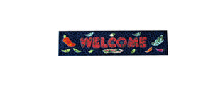 HOT Peppers Welcome Mosaic Handmade House Sign - WC205
