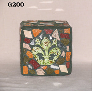 Element Square  Mosaic Handmade Gazing Ball    G200