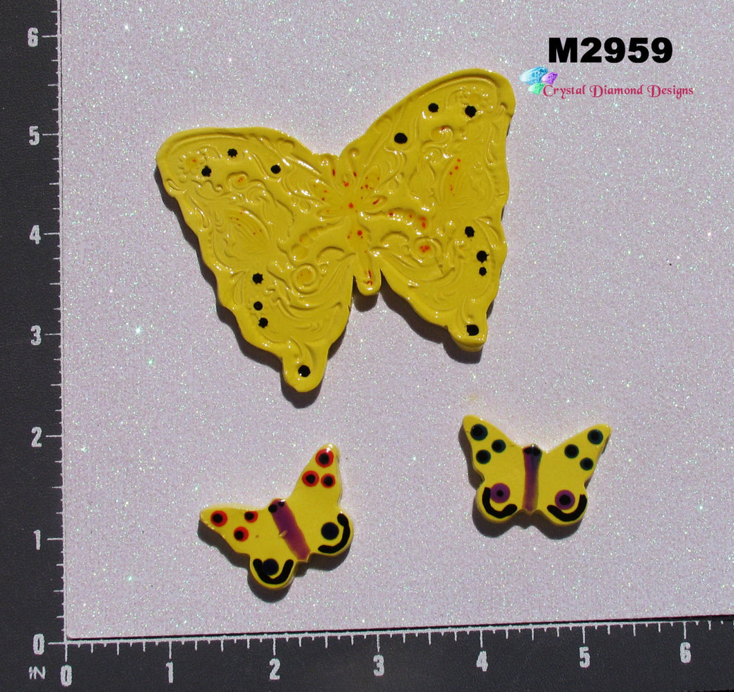 Butterflies Hand Paint Handmade Tiles M2959