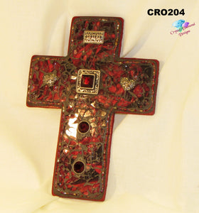 Mosaic Cross - Handmade eautiful on the Wall CRO204