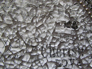 Wedding Mosaic Tray Handmade Mosaic Silver Tray TR109
