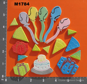Party Birthday - , Handmade, Ceramic Tiles M1784