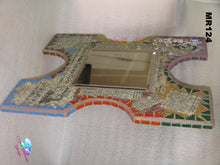 Load image into Gallery viewer, LA New Story Mosaic Wall Mirror, Handmade  MR124
