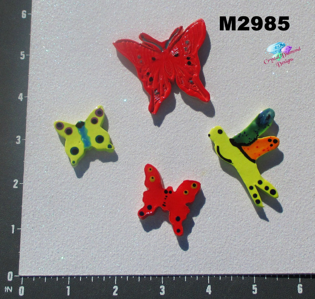 Butterflies- & Dragonflies Handmade Ceramic Tiles M2985